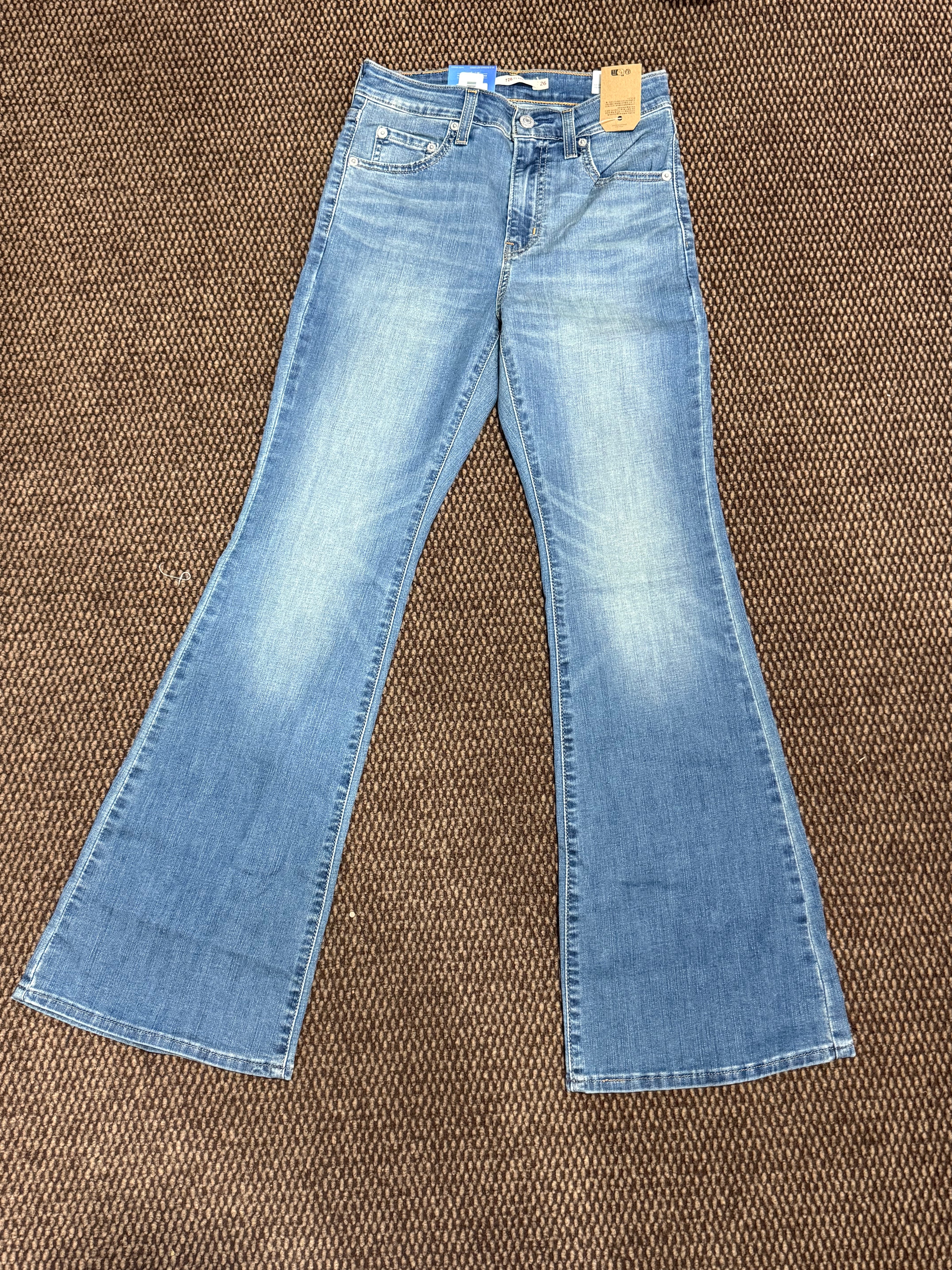 A3410-0167|Jeans High Rise Flare 726