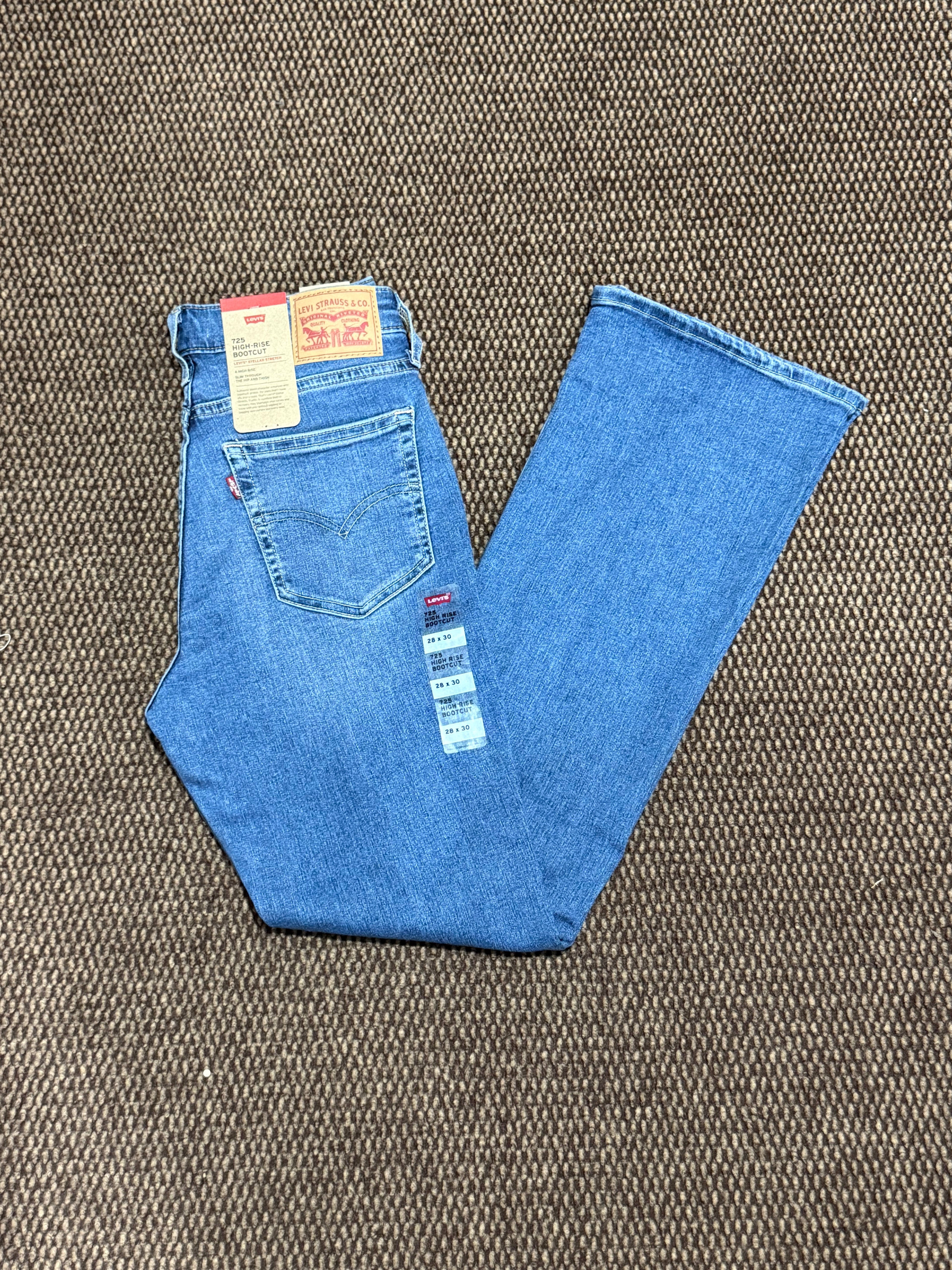 18759-0202|Jeans High Rise Bootcut 725