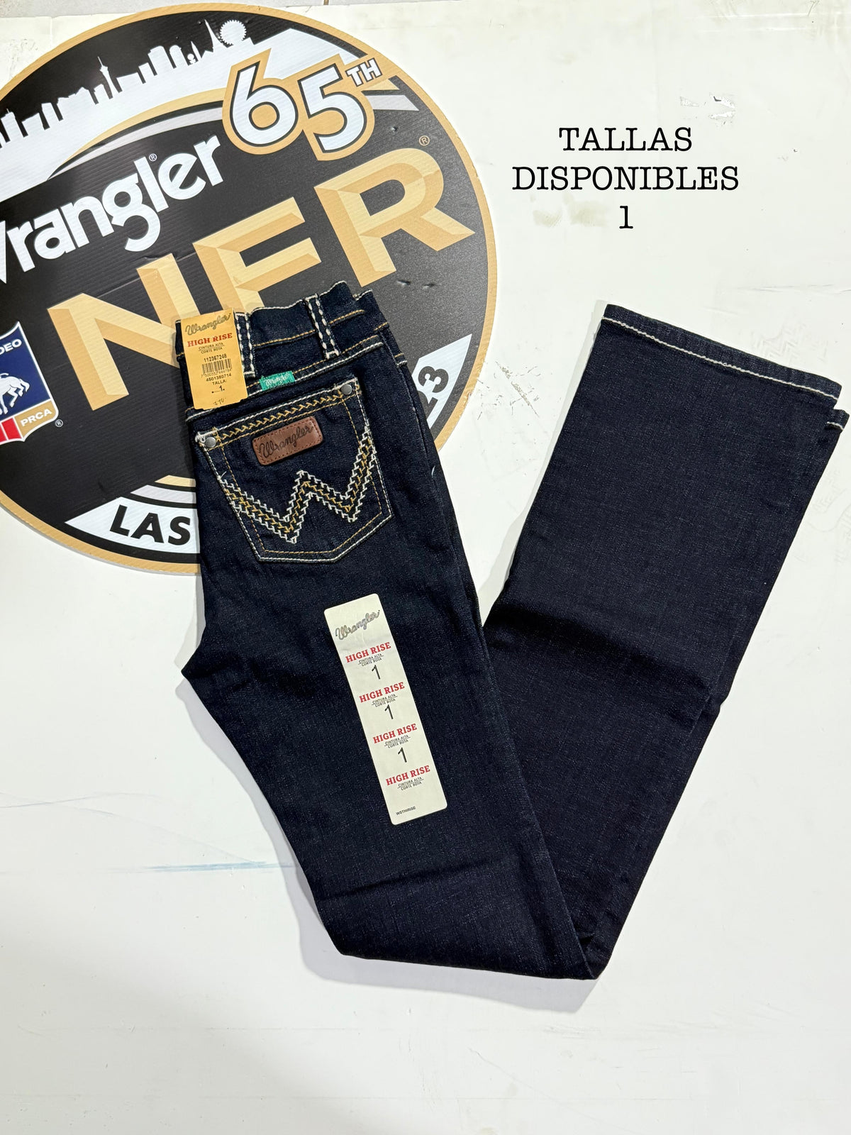 112367248|JEANS HISE RISE CORTE DE BOTA