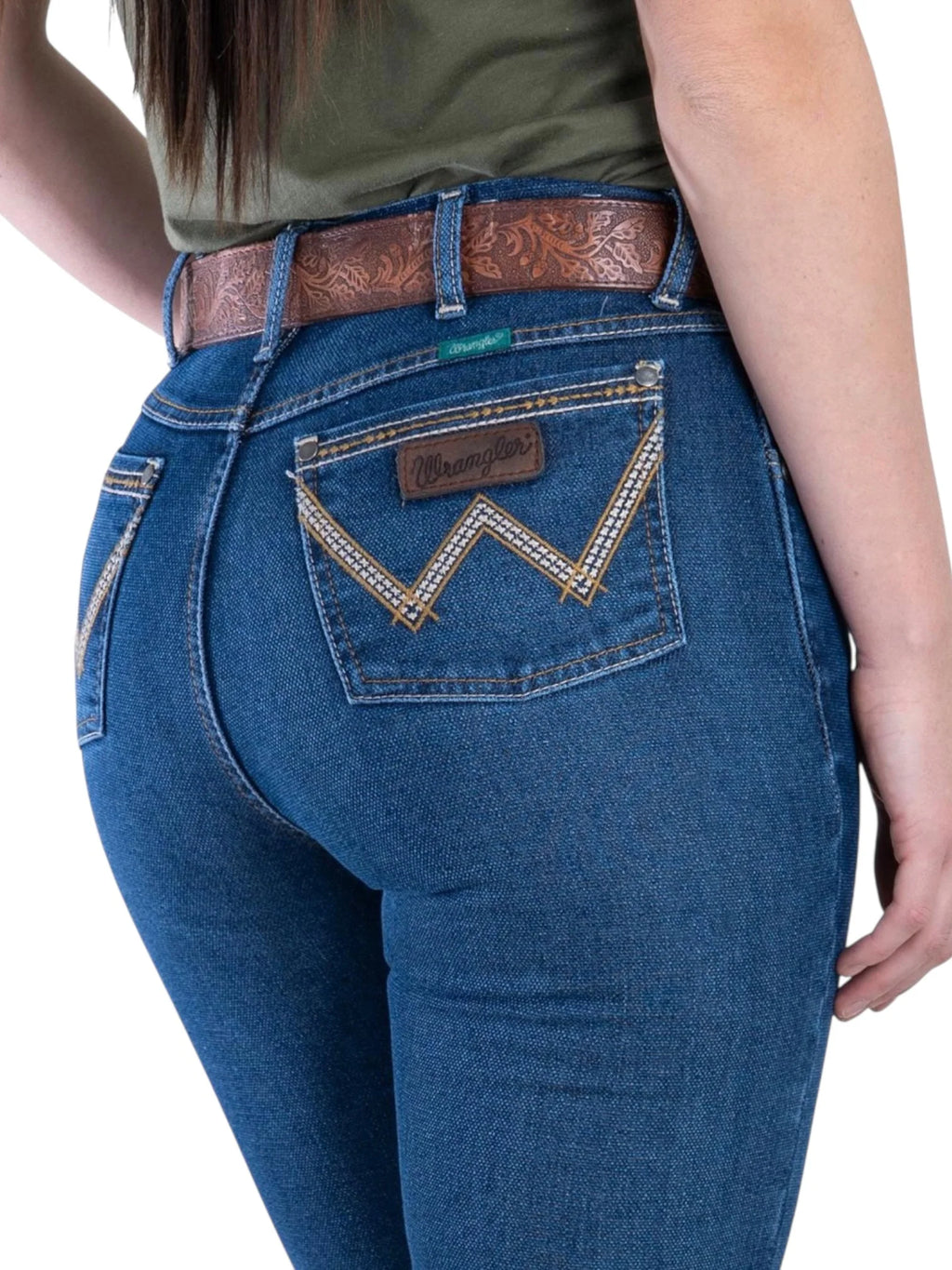112387167|JEANS HISE RISE CORTE DE BOTA