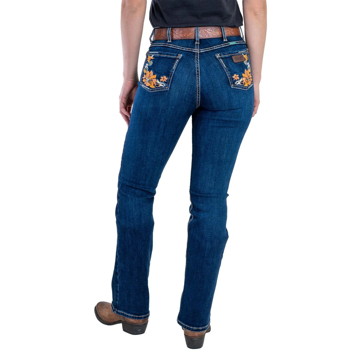 112381265|JEANS HISE RISE CORTE DE BOTA