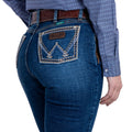 112381266|JEANS HISE RISE CORTE DE BOTA
