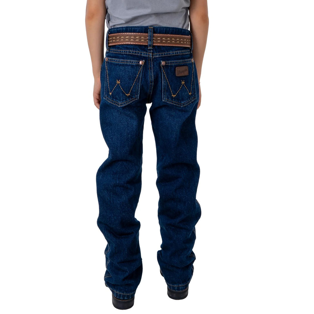 112381278|Pantalon Slim Boot Retro nino