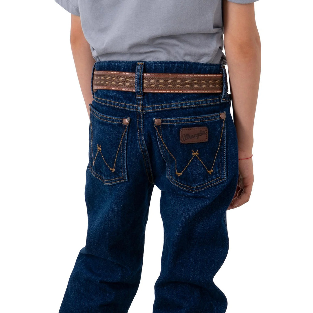 112381278|Pantalon Slim Boot Retro nino