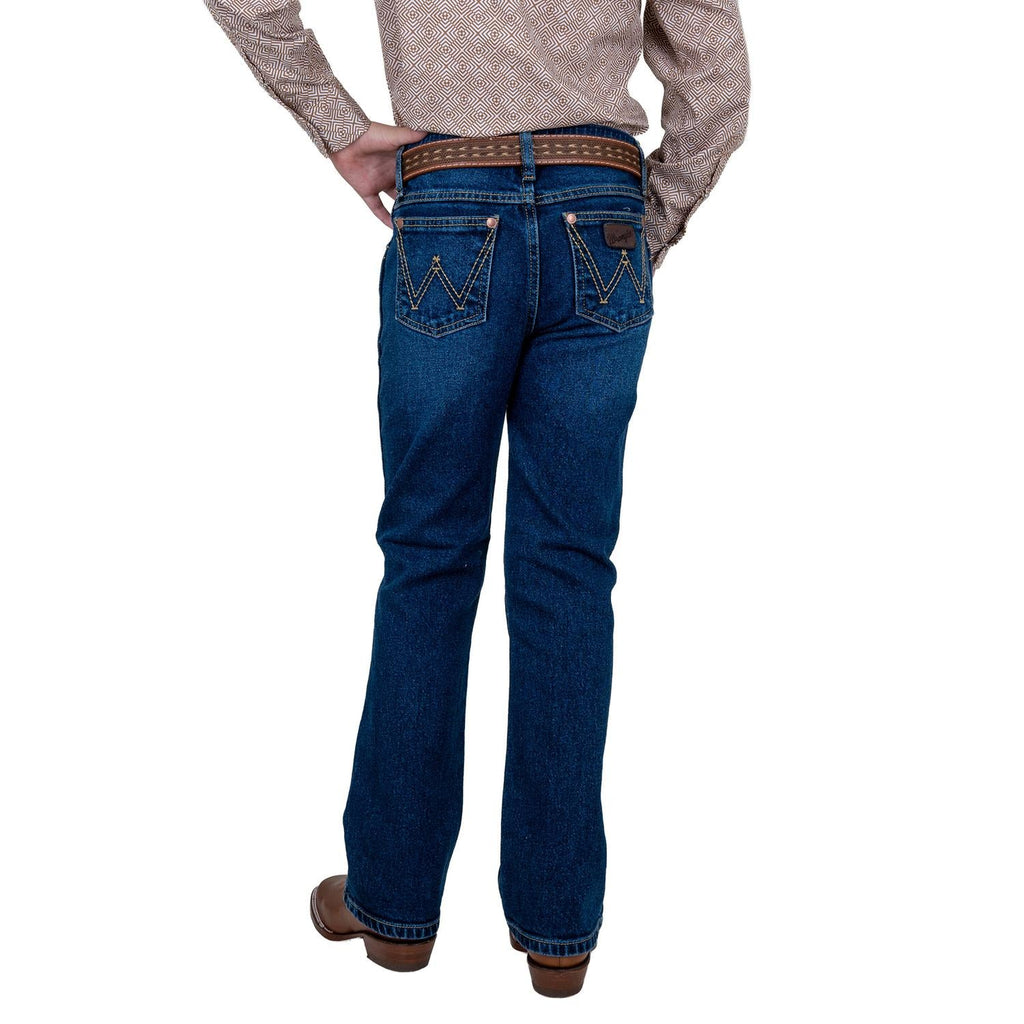 112381279| Pantalon Slim Boot Retro nino