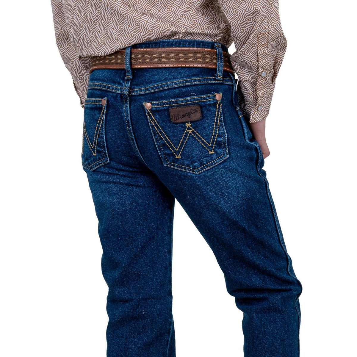 112381279| Pantalon Slim Boot Retro nino