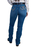 112381290|JEANS HISE RISE CORTE DE BOTA