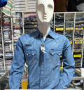 112360377| CAMISA MEZCLILLA