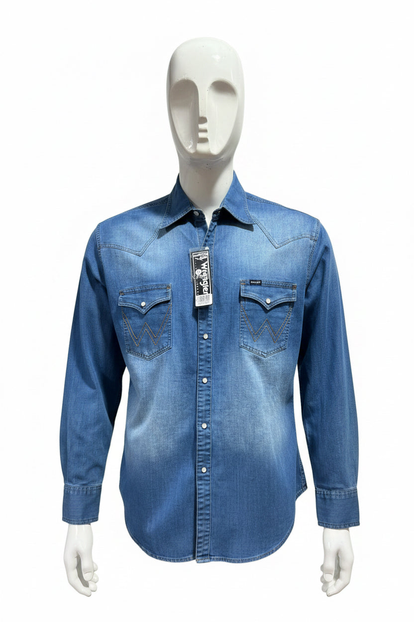 112364930|CAMISA MEZCLILLA