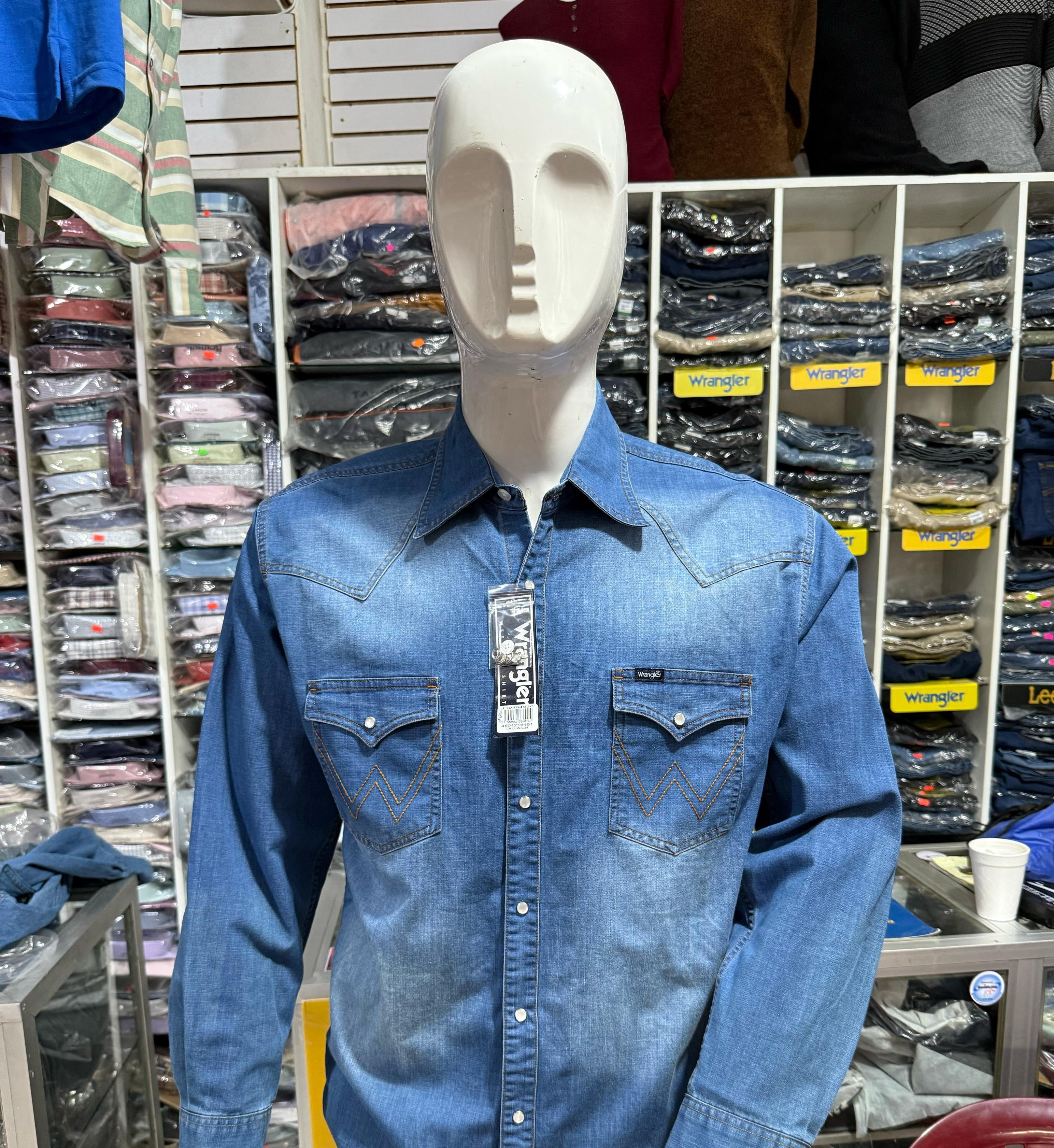 112364930|CAMISA MEZCLILLA