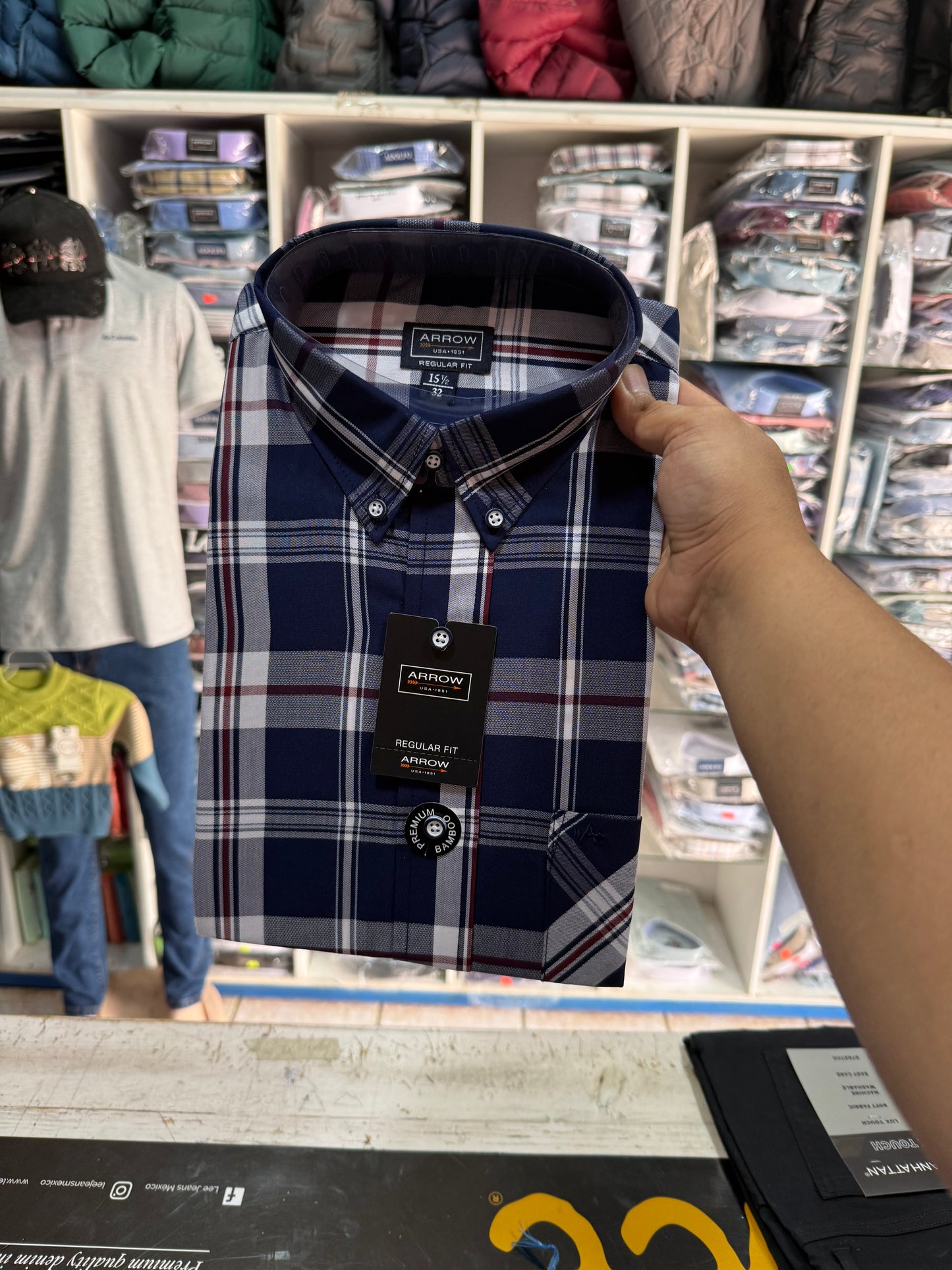 Arrow Camisa Regular| 2278