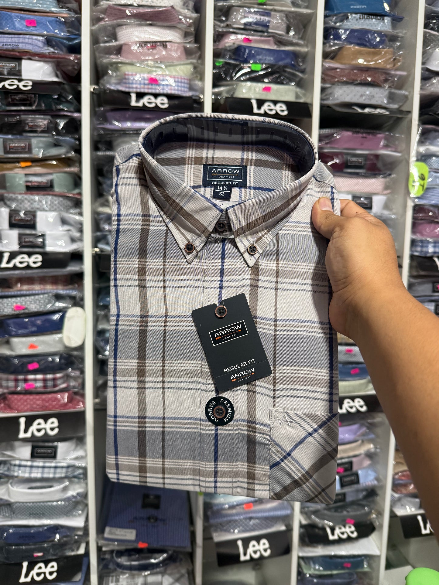 Arrow Camisa Regular Fit| 2279