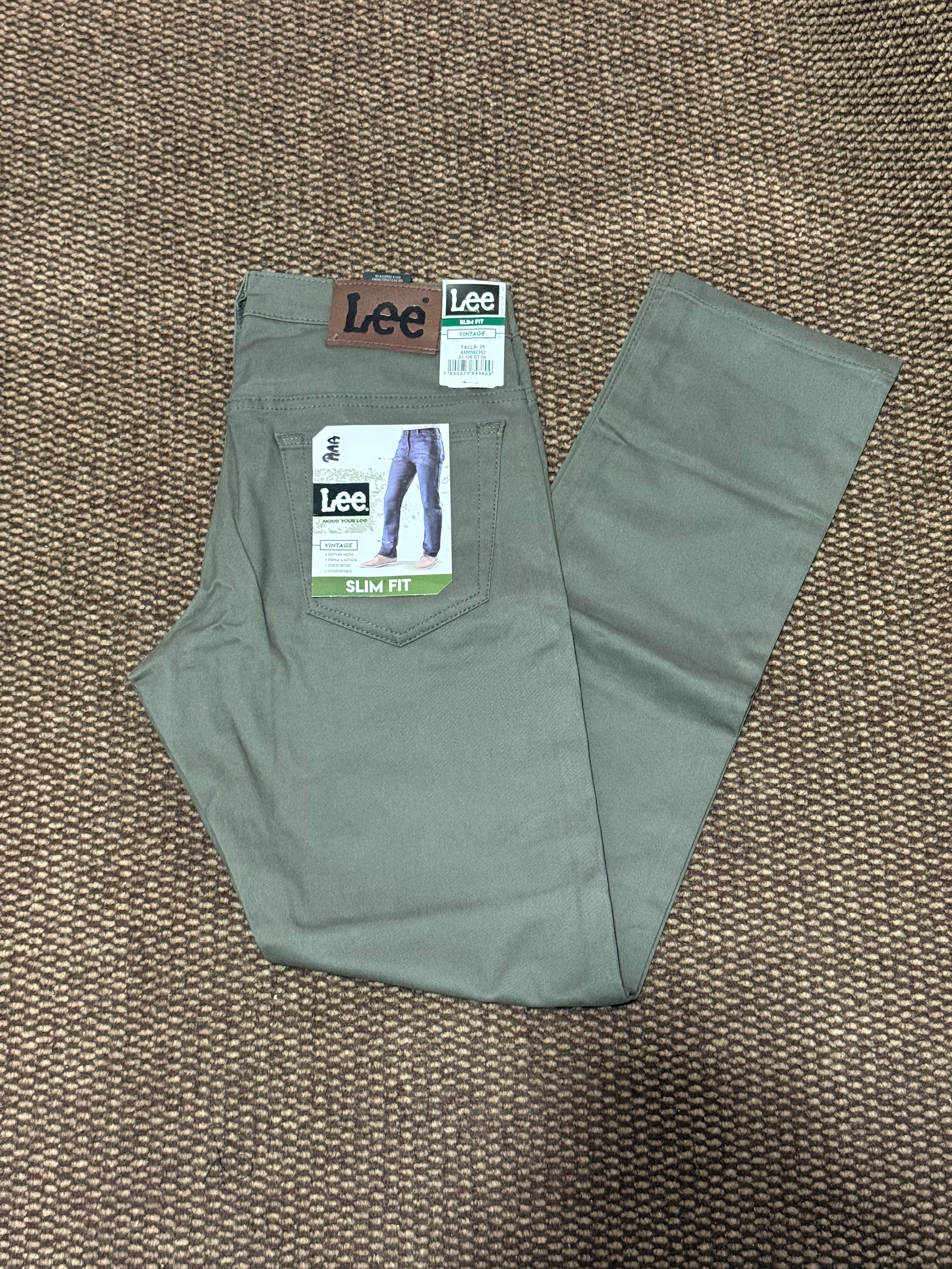 01109GT04| LEE  GABARDINA SLIM FIT