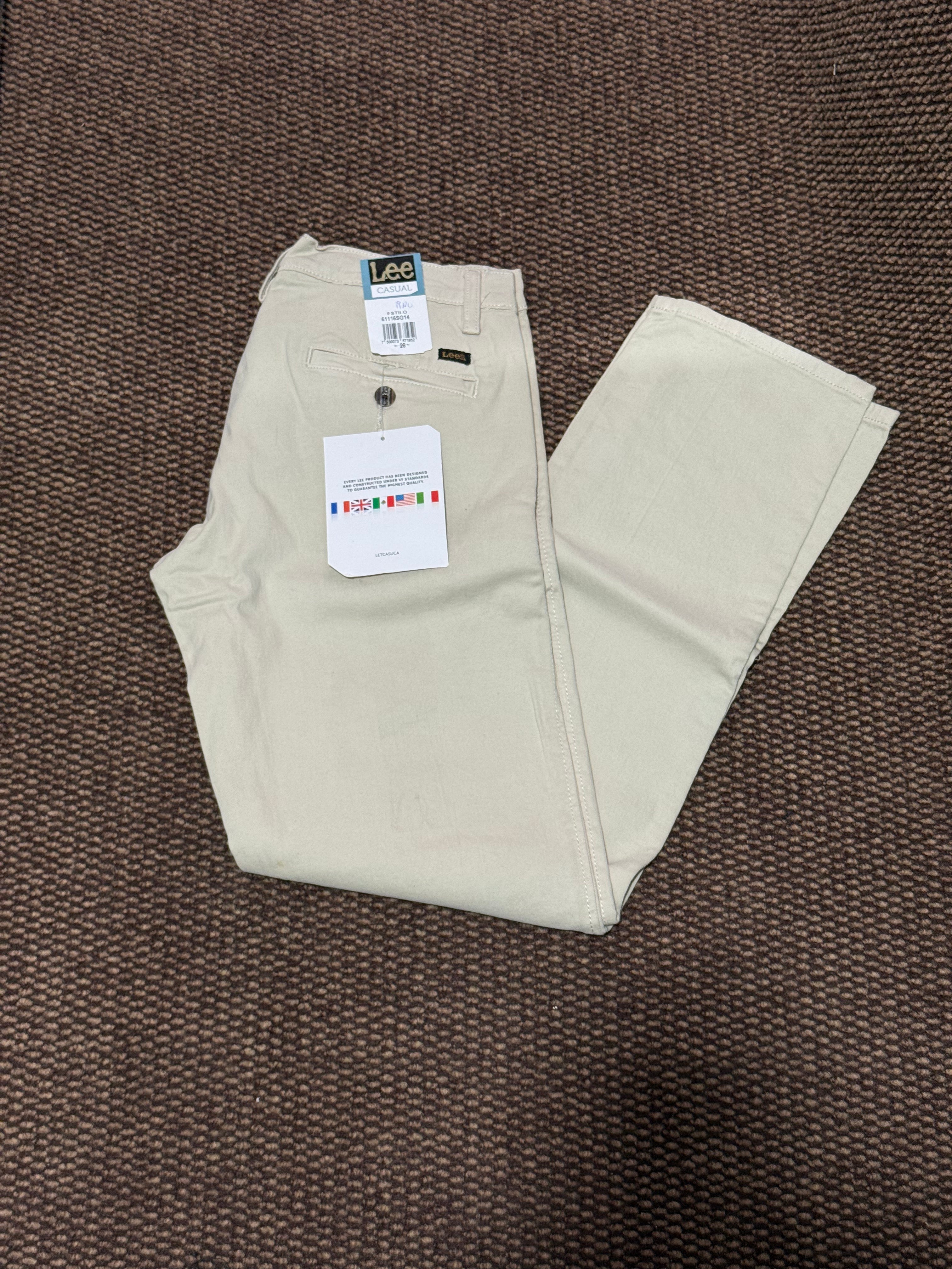 61116SG14| LEE  GABARDINA SLIM FIT