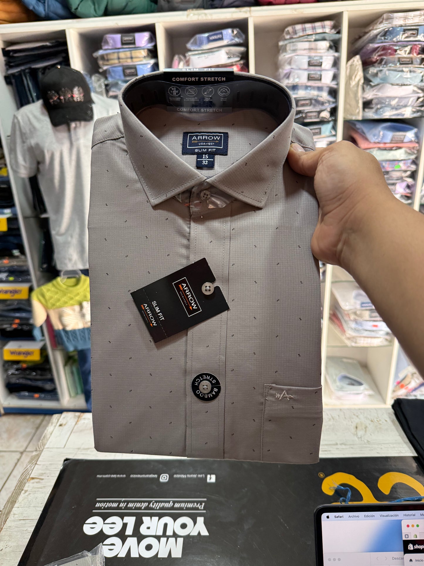 Arrow Camisa Slim Fit| 2305