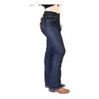 53538NB40|JEANS HISE RISE CORTE DE BOTA