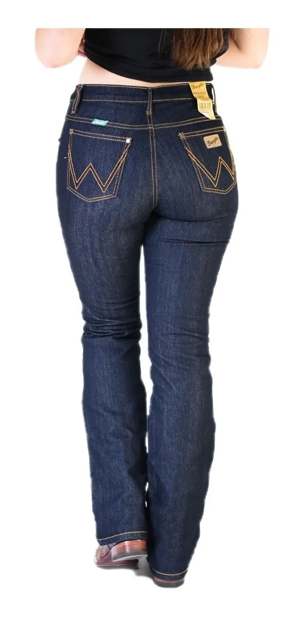 53538NB40|JEANS HISE RISE CORTE DE BOTA