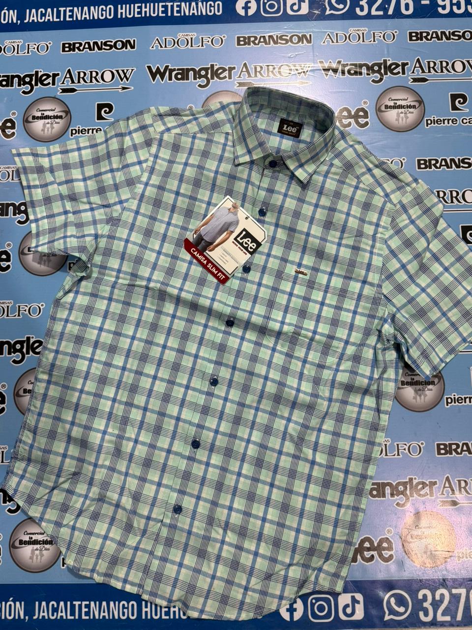 01829SR32| CAMISA M C SLIM