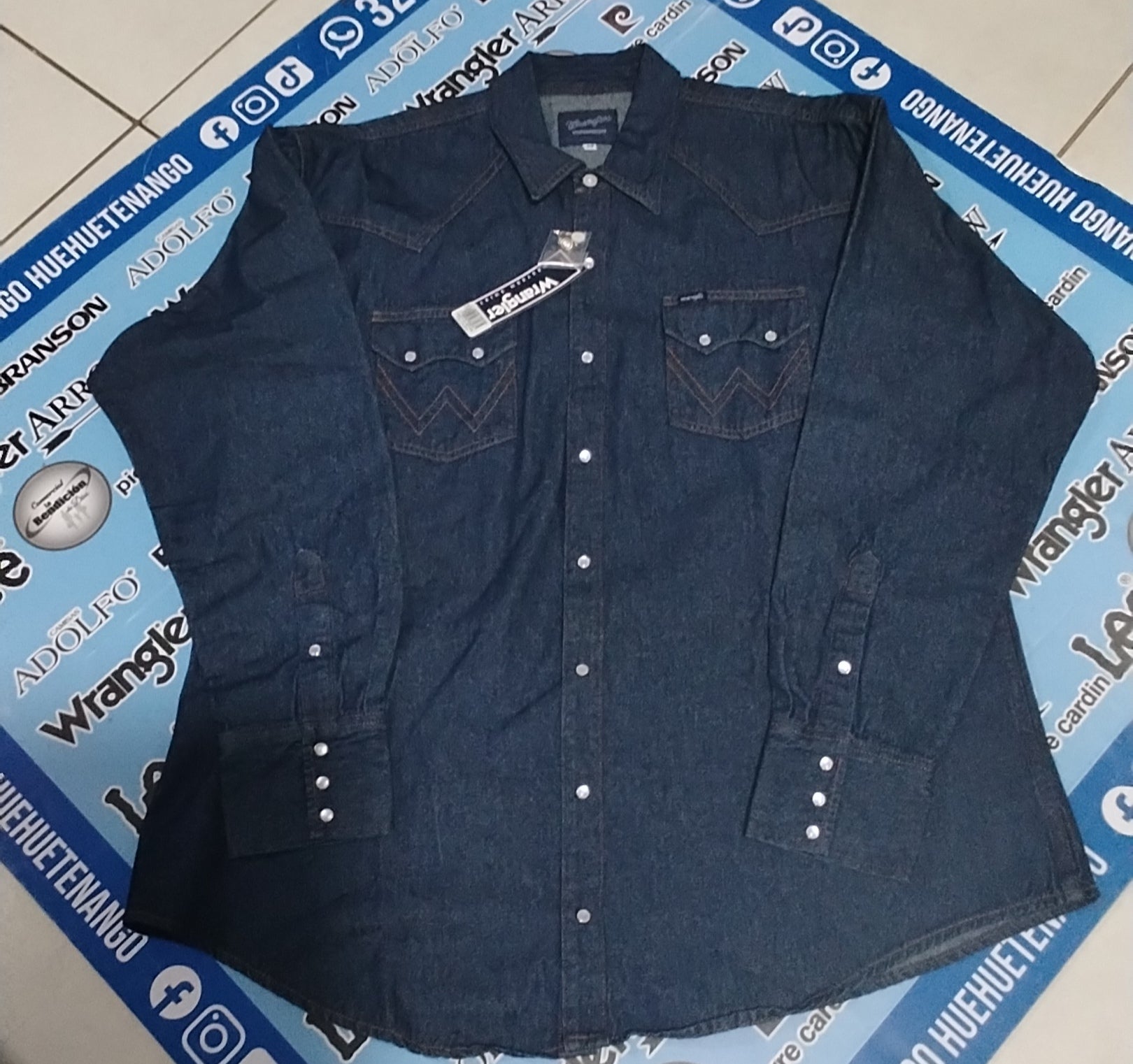 112364929|CAMISA MEZCLILLA