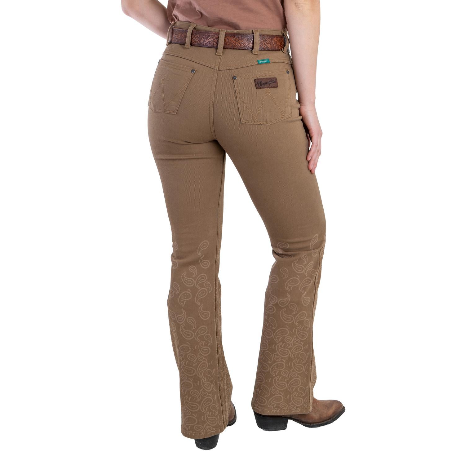 112381750|JEANS HISE RISE CORTE DE BOTA