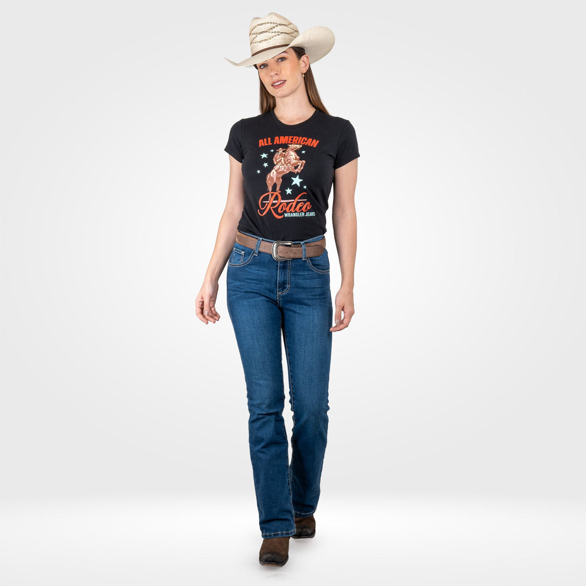 112395244| PLAYERA DAMA SLIM NEGRO