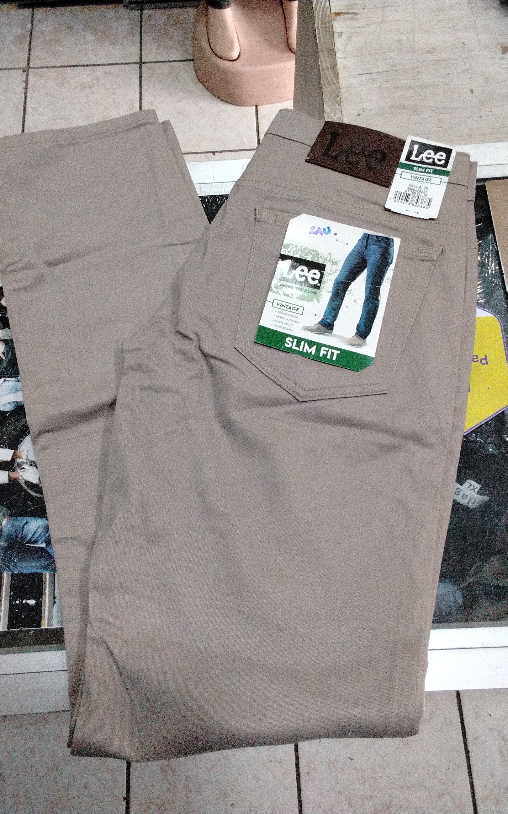 01 109 GT 16 | LEE GABARDINA SLIM FIT